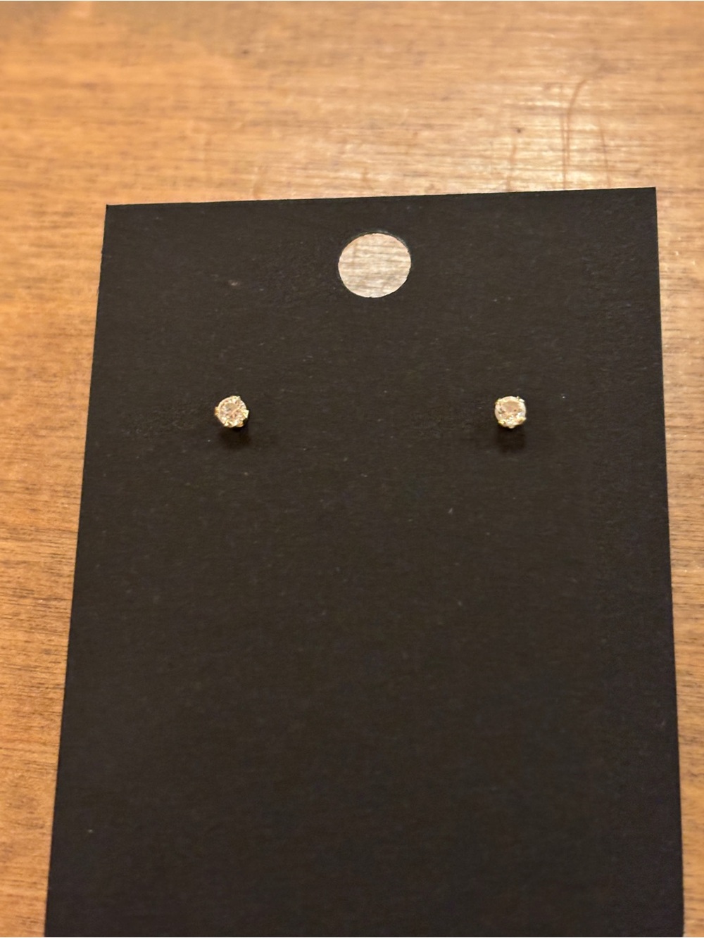 14k Gold Diamond Stud Earrings